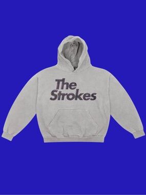 The Strokes Oil Slick Logo Hoodie - Reality Awaits 2026 Tour - Band Tee/Festival